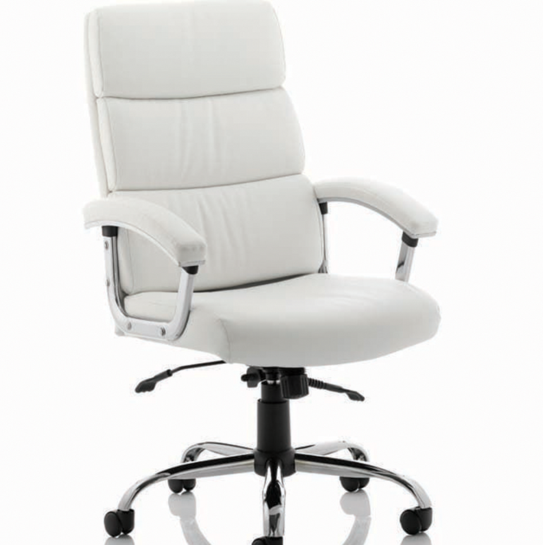 Desire High Back Leather Executive Office Chair with Arms
