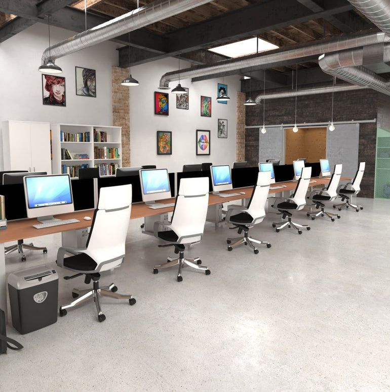 Xenon Medium Back Executive Office Chair with Arms