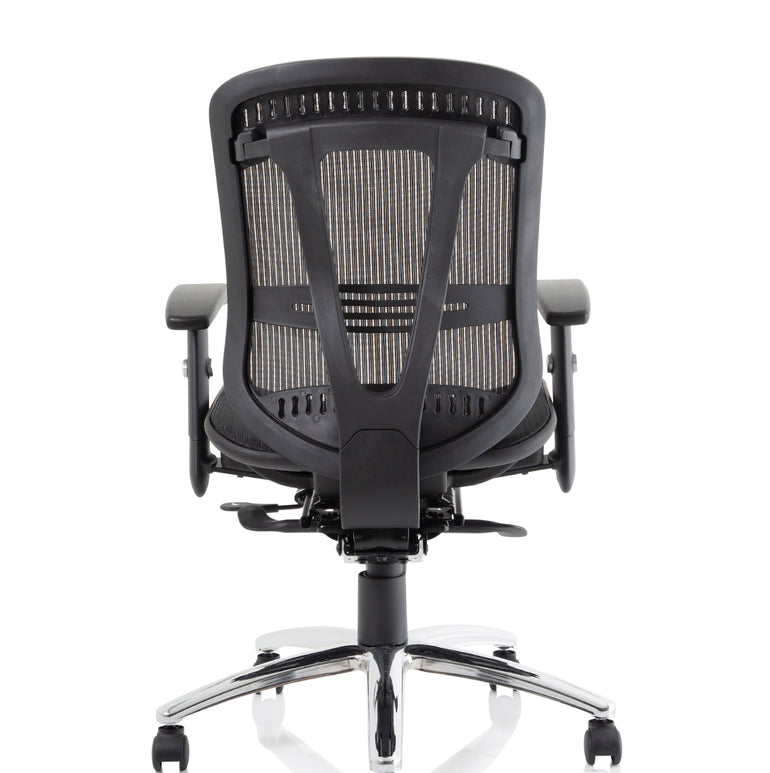 Mirage II Mesh Back Task Operator Office Chair with Height Adjustable Arms
