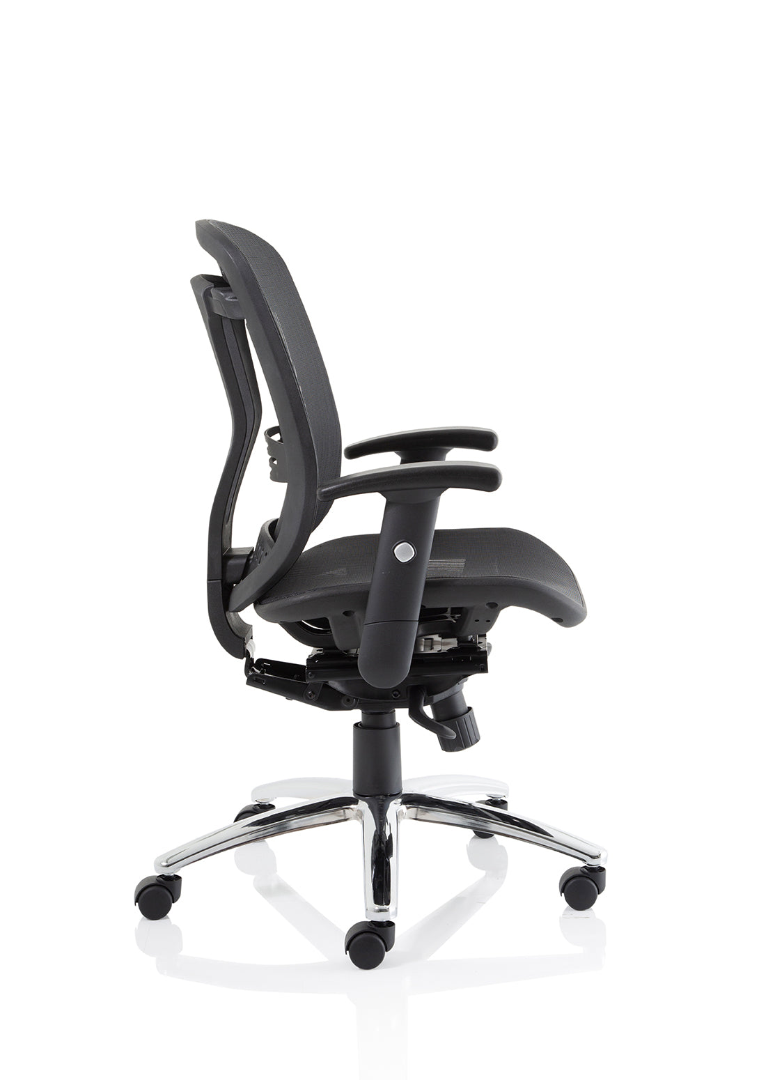 Mirage II Mesh Back Task Operator Office Chair with Height Adjustable Arms