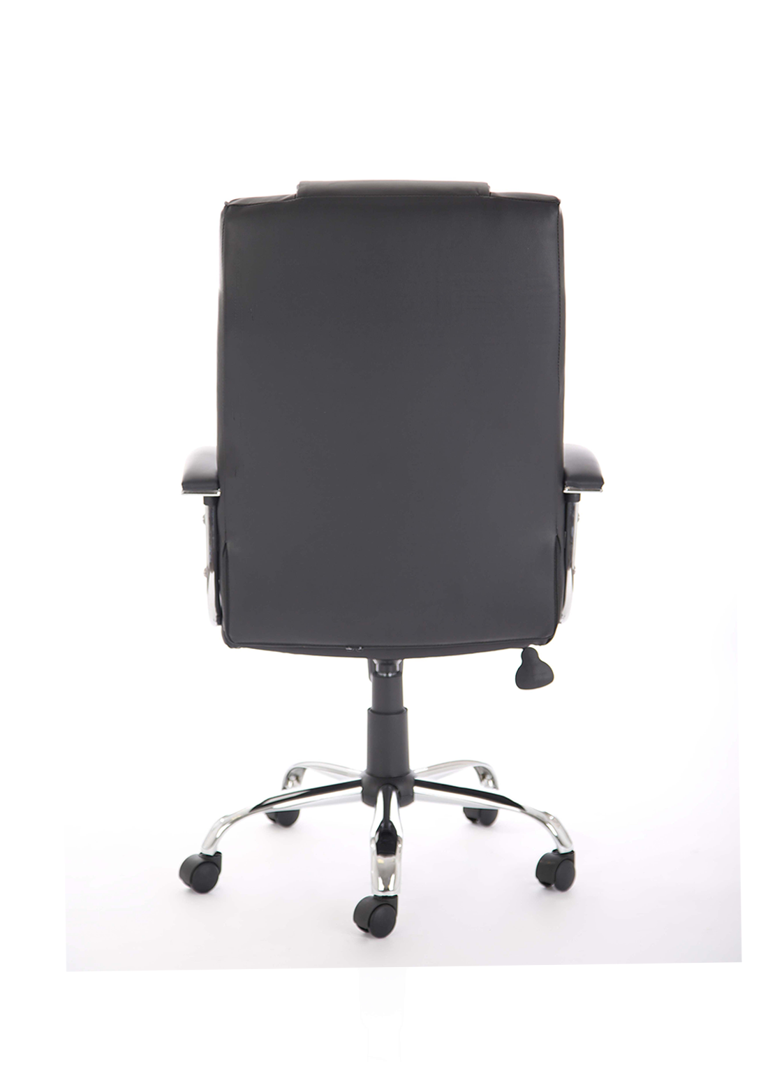 Thrift High Back Executive Black Leather Office Chair with Arms