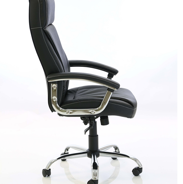 Penza High Back Executive Leather Office Chair with Arms