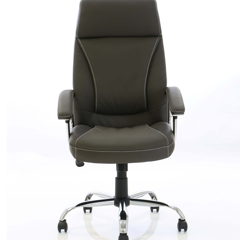 Penza High Back Executive Leather Office Chair with Arms