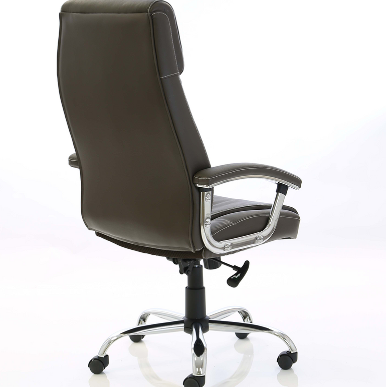 Penza High Back Executive Leather Office Chair with Arms