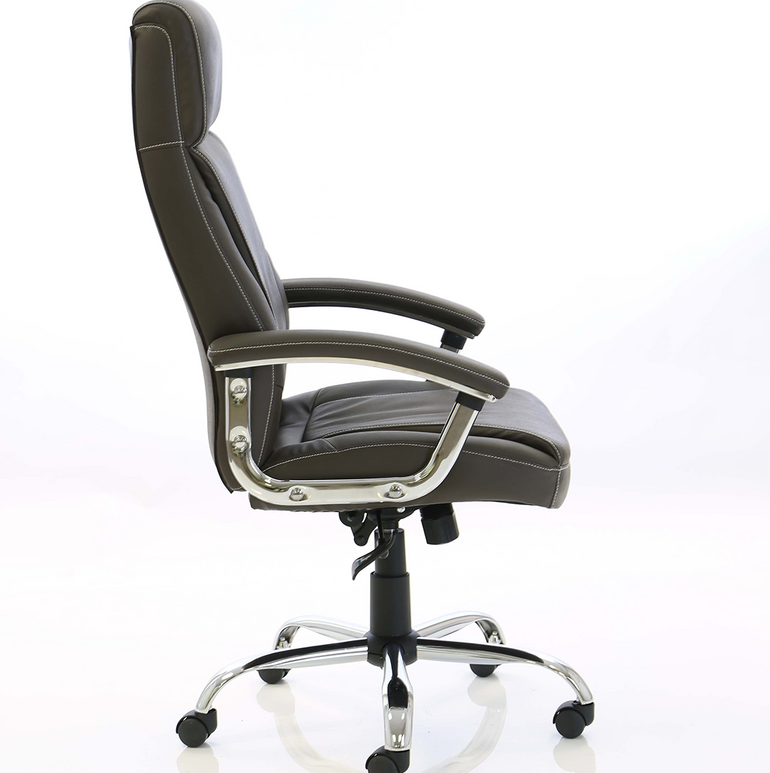 Penza High Back Executive Leather Office Chair with Arms