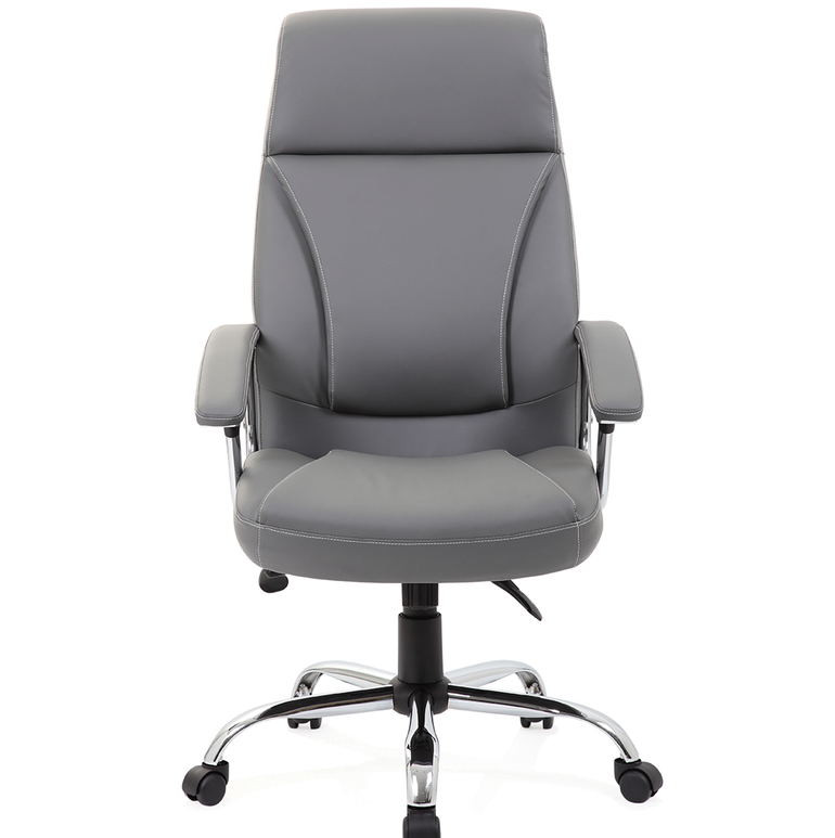 Penza High Back Executive Leather Office Chair with Arms