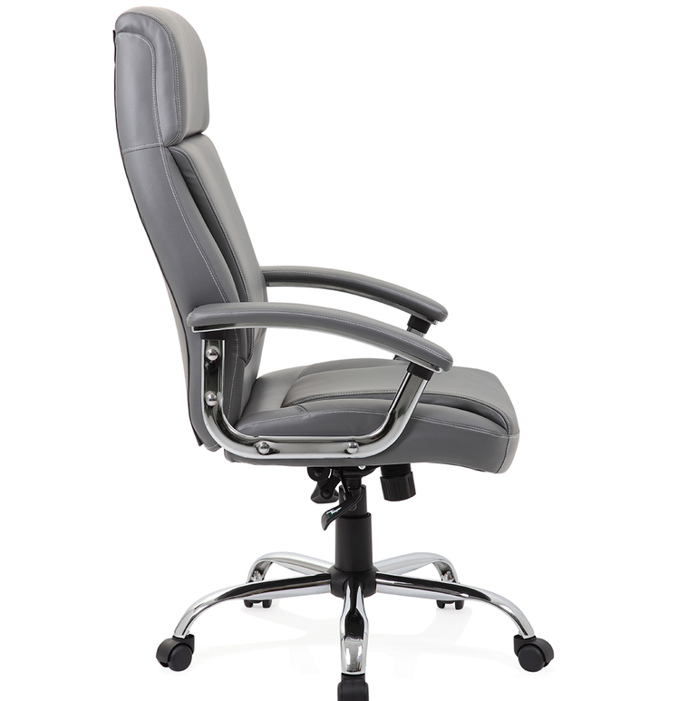Penza High Back Executive Leather Office Chair with Arms