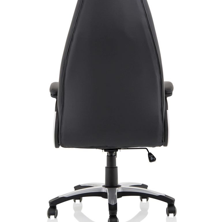Metropolis High Back Black Leather Executive Office Chair