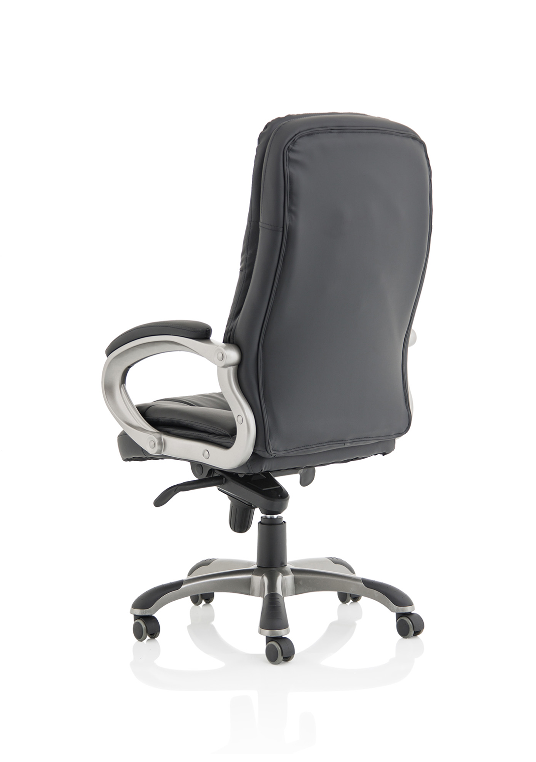 Oscar High Back Black Executive Office Chair with Arms Dynamic Office Solutions