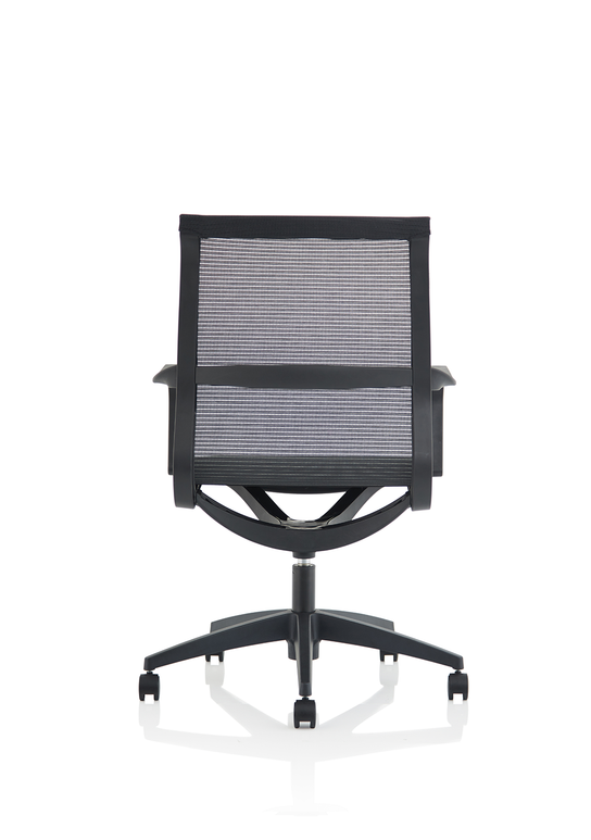 Lula Medium Mesh Back Executive Office Chair with Arms