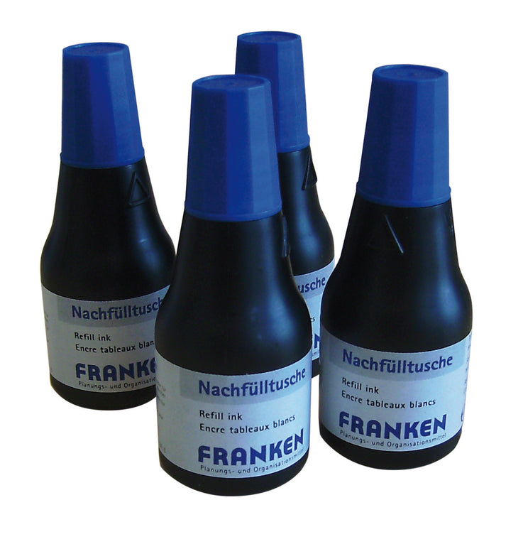 Indian Ink Refill Cartridge for Board Markers And Jumbomarkers - 4 x 25ml