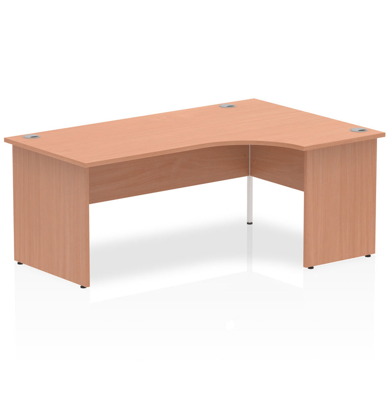 Impulse 1800mm Right Crescent Desk Panel End Leg