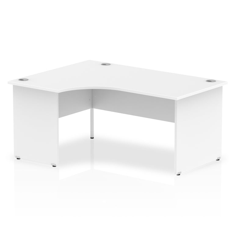 Impulse 1600mm Left Crescent Desk Panel End Leg