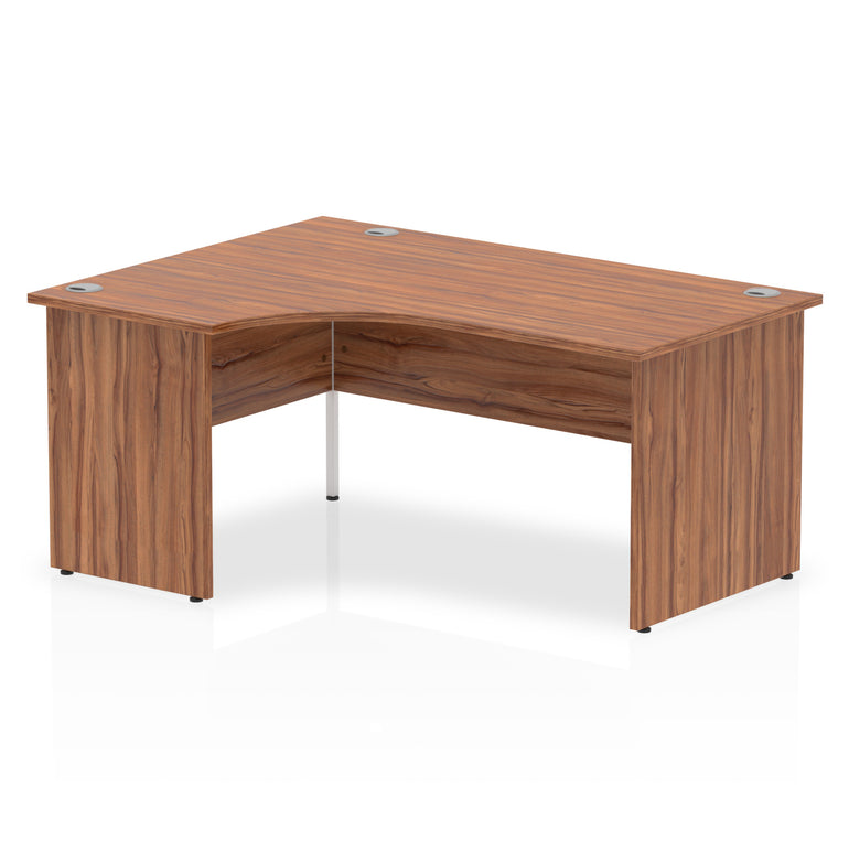 Impulse 1600mm Left Crescent Desk Panel End Leg