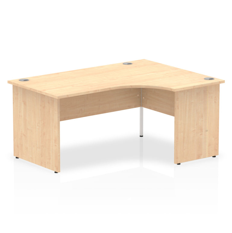 Impulse 1600mm Right Crescent Desk Panel End Leg
