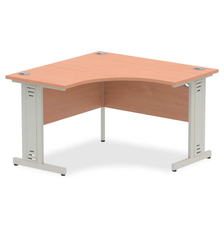 Impulse 1200mm Cable Managed Leg Corner Desk