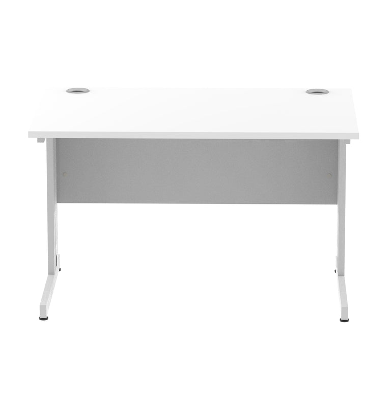 Impulse 1200mm Straight Desk Cable Managed Leg