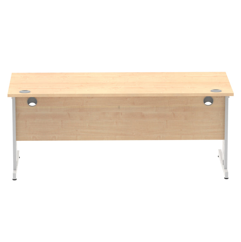 Impulse 1800mm Straight Desk Cable Managed Leg