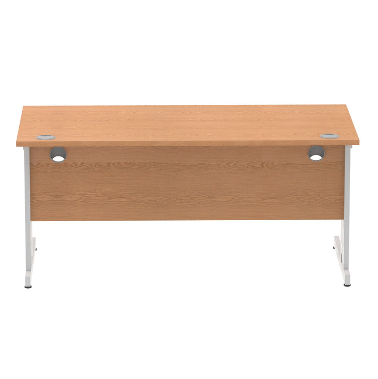 Impulse 1600mm Straight Desk Cable Managed Leg