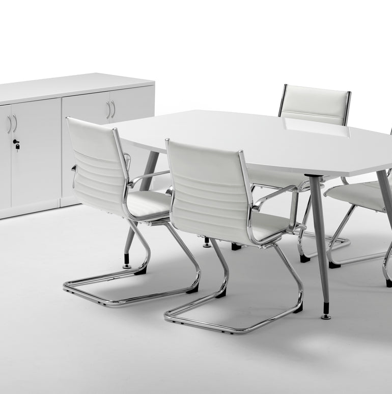 High Gloss Writable Boardroom Table – Dynamic Office Solutions