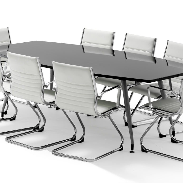 High Gloss Writable Boardroom Table – Dynamic Office Solutions