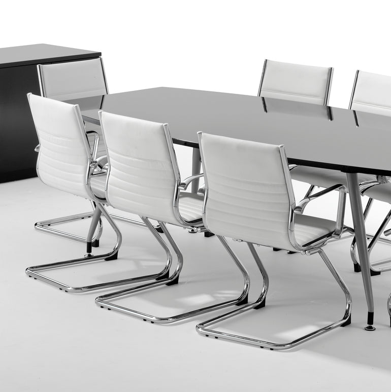 High Gloss Writable Boardroom Table – Dynamic Office Solutions