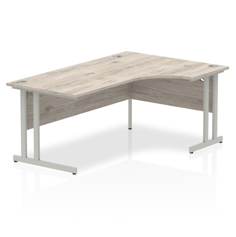 Impulse 1800mm Right Crescent Desk Cantilever Leg