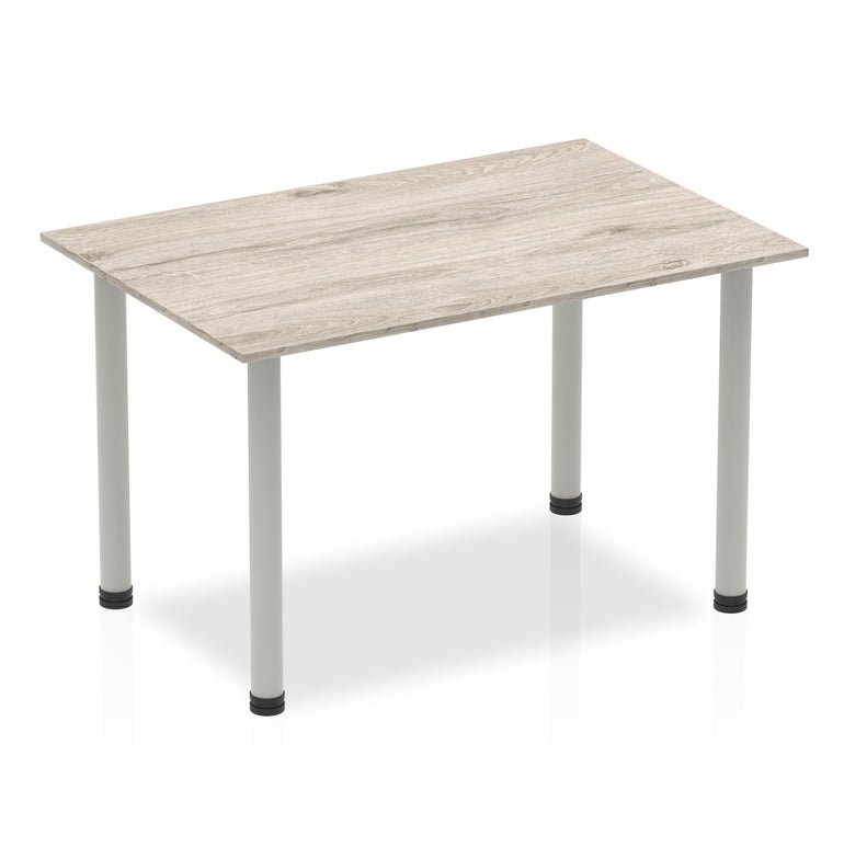 Impulse 1200mm Straight Table With Post Leg