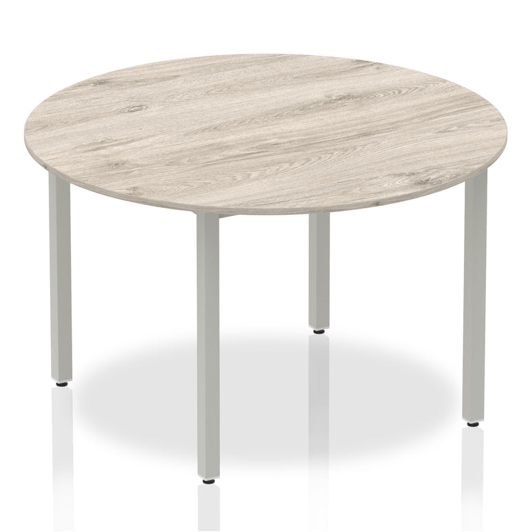 Impulse Round Table With Box Frame Leg