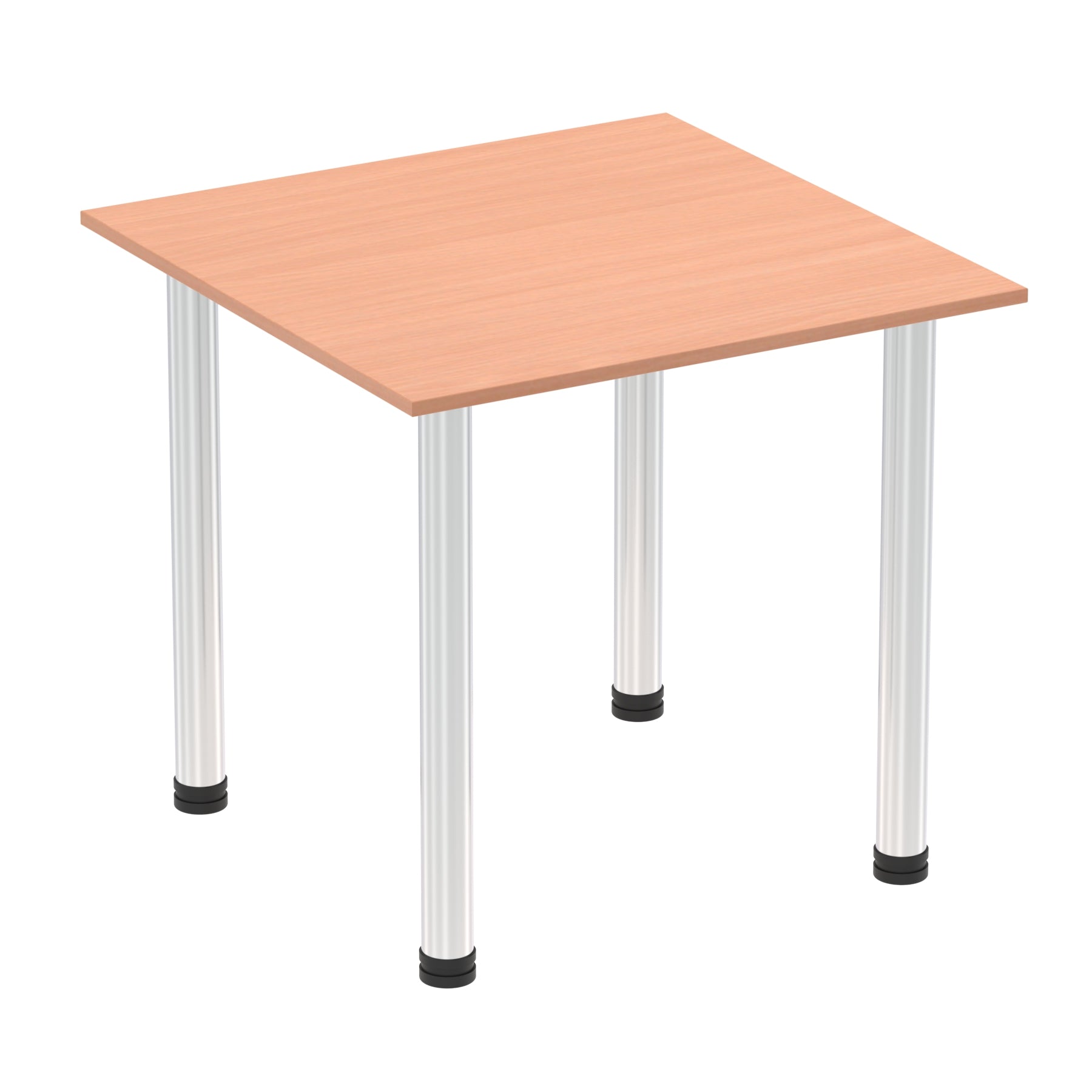 Impulse Square Table With Post Leg – Dynamic Office Solutions