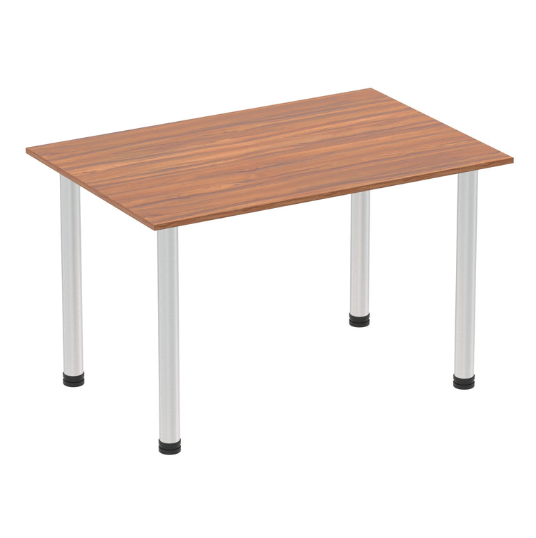 Impulse 1200mm Straight Table With Post Leg