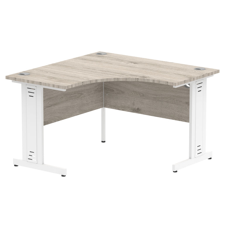Impulse 1200mm Cable Managed Leg Corner Desk
