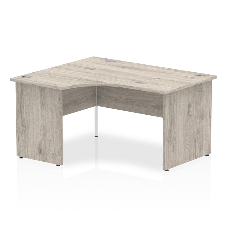 Impulse 1400mm Left Crescent Desk Panel End Leg