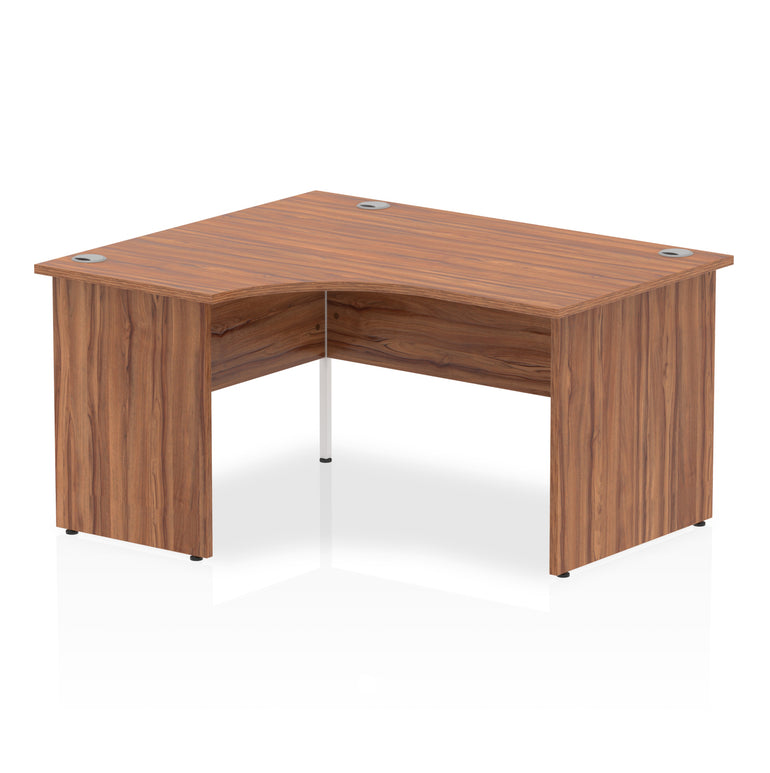 Impulse 1400mm Left Crescent Desk Panel End Leg