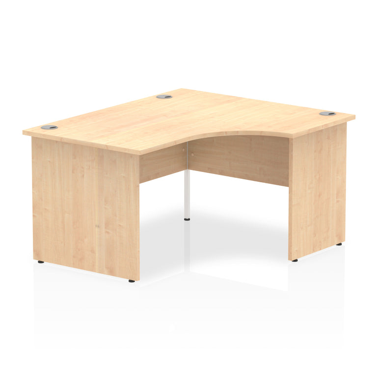 Impulse 1400mm Right Crescent Desk Panel End Leg