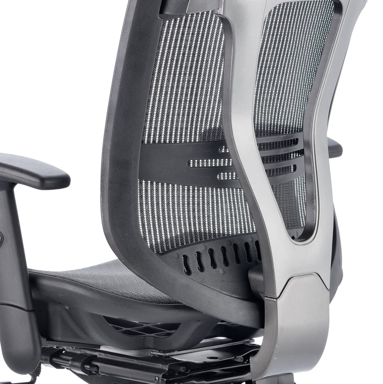 Mirage II Mesh Back Task Operator Office Chair with Height Adjustable Arms