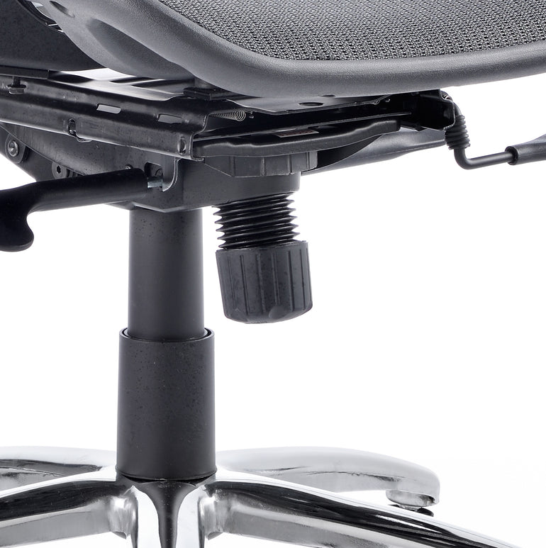 Mirage II Mesh Back Task Operator Office Chair with Height Adjustable Arms