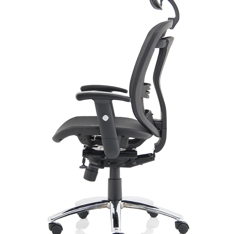 Mirage II Mesh Back Task Operator Office Chair with Height Adjustable Arms