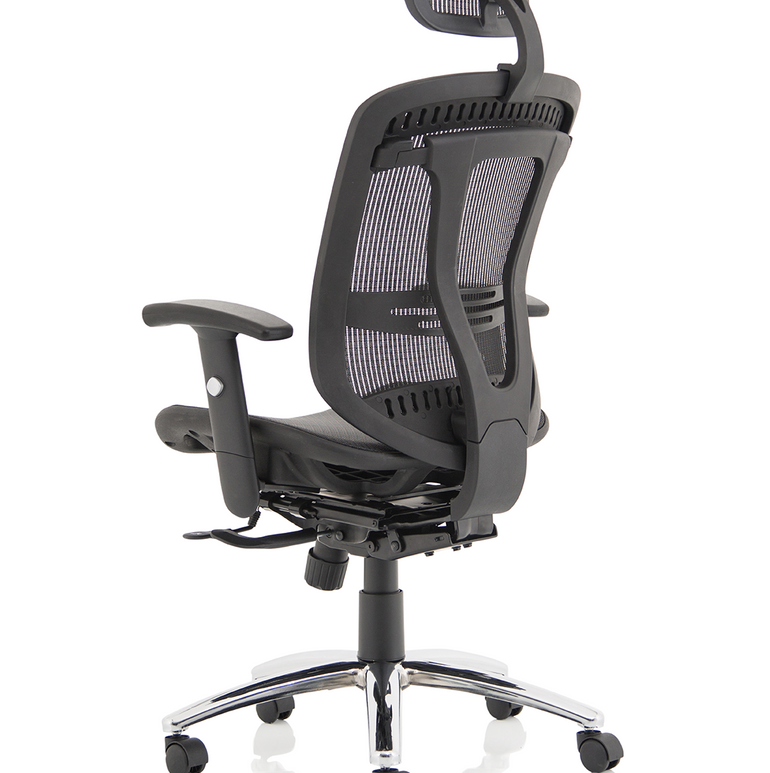 Mirage II Mesh Back Task Operator Office Chair with Height Adjustable Arms