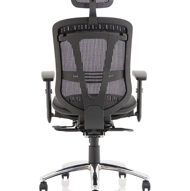 Mirage II Mesh Back Task Operator Office Chair with Height Adjustable Arms