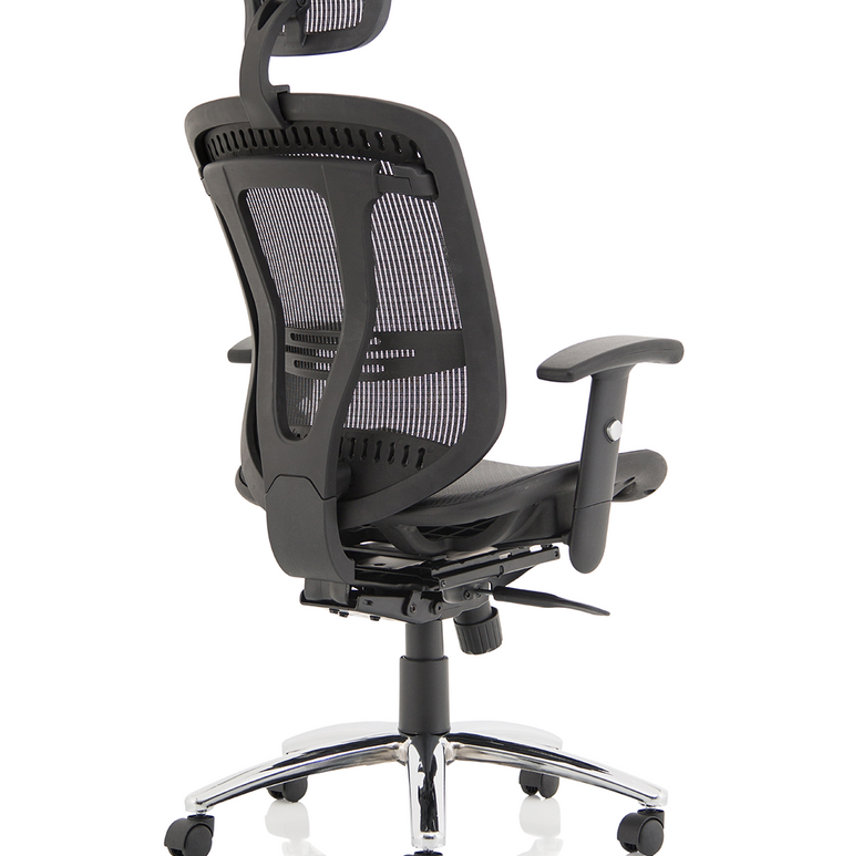 Mirage II Mesh Back Task Operator Office Chair with Height Adjustable Arms
