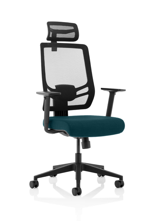 Ergo Twist High Mesh Back Task Operator Office Chair with Arms
