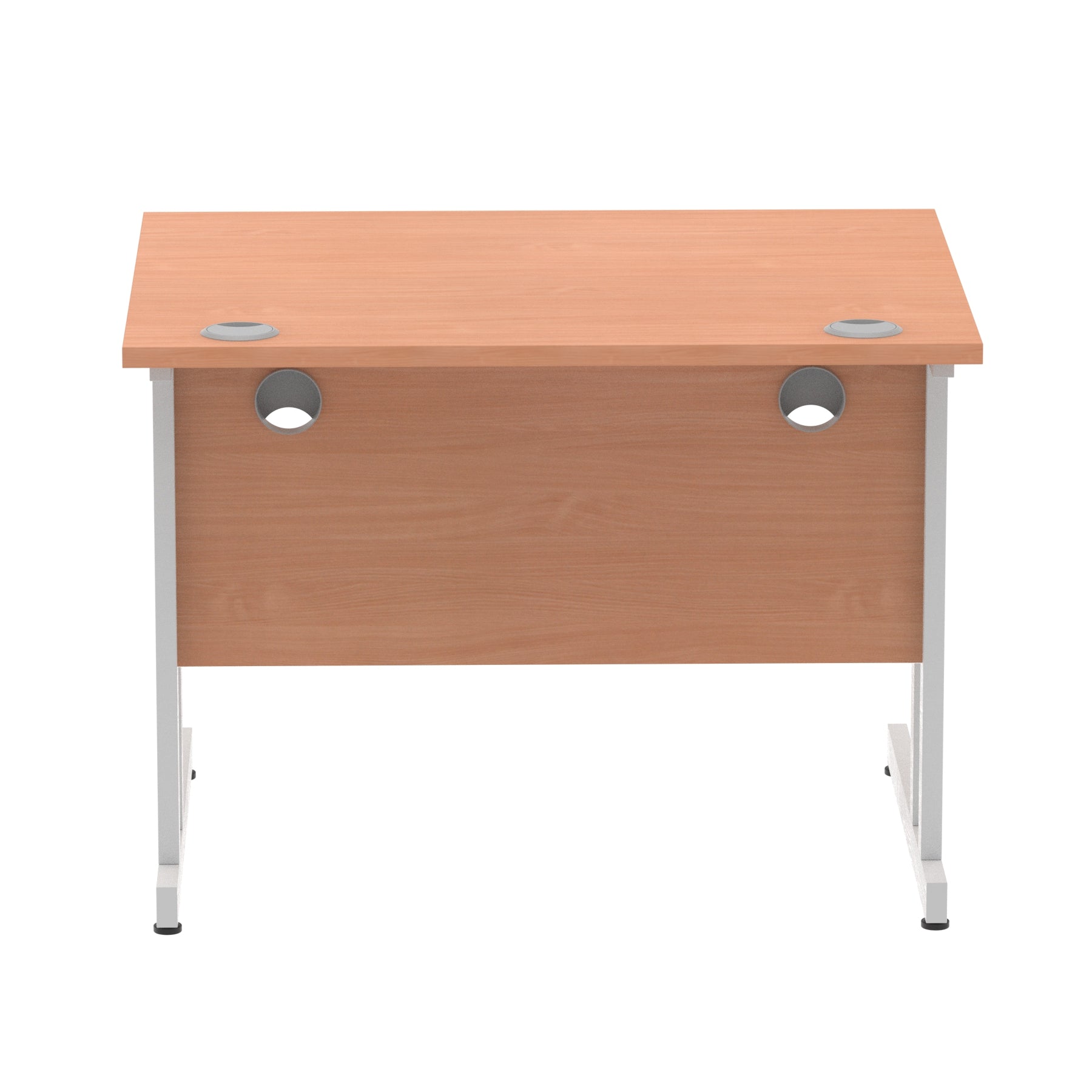 Impulse 1000mm Straight Desk Cantilever Leg