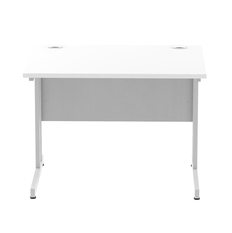 Impulse 1000mm Straight Desk Cantilever Leg
