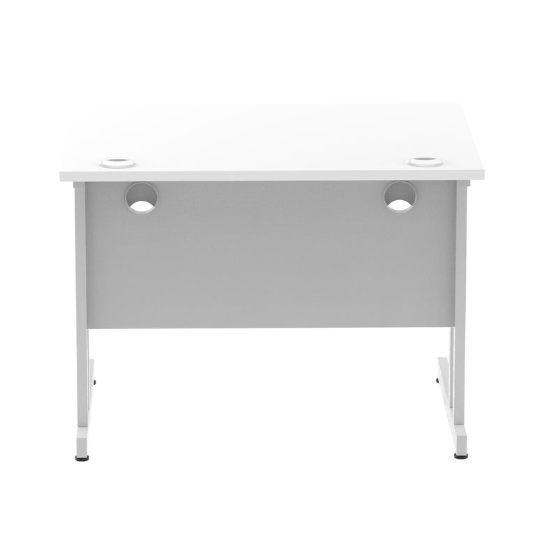 Impulse 1000mm Straight Desk Cantilever Leg