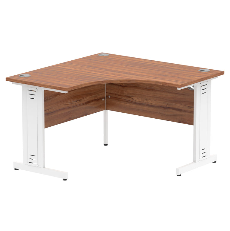 Impulse 1200mm Cable Managed Leg Corner Desk