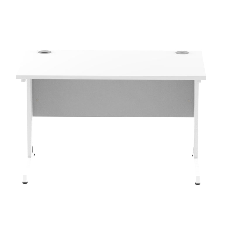 Impulse 1200mm Straight Desk Cable Managed Leg