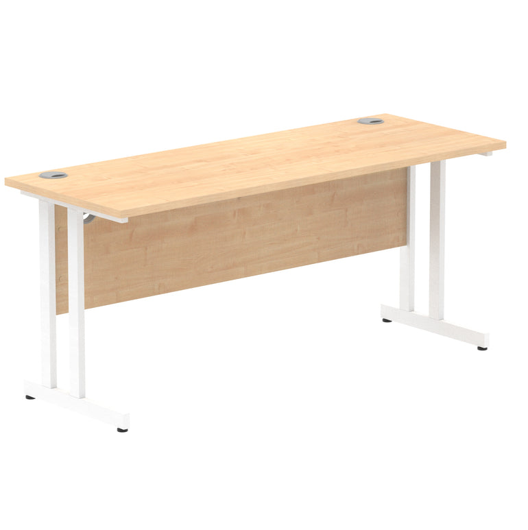 Impulse 1600mm Slimline Desk Cantilever Leg