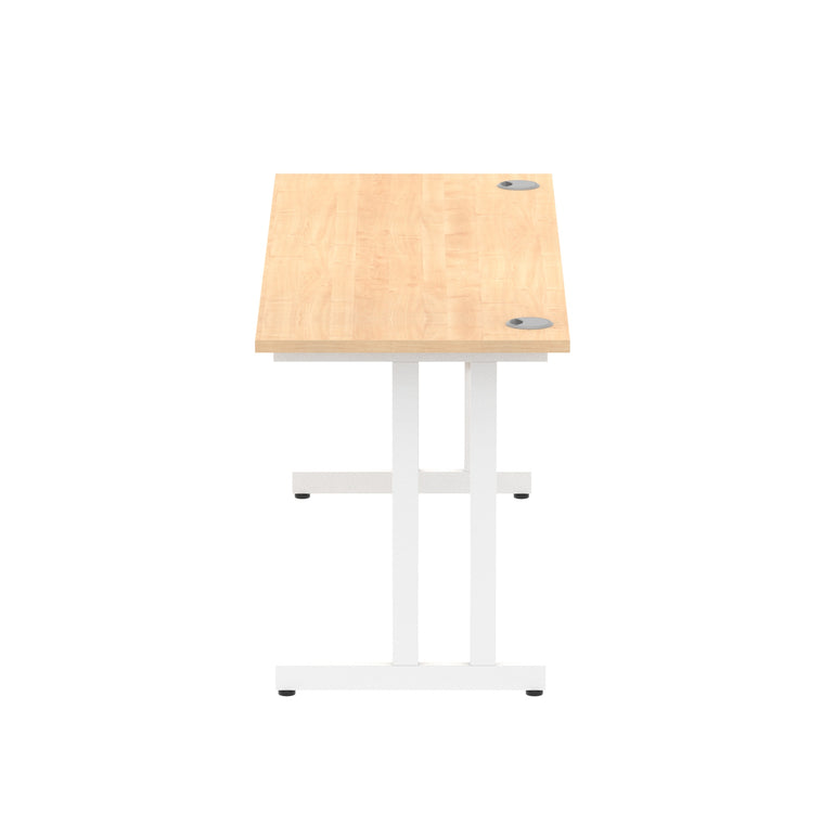 Impulse 1600mm Slimline Desk Cantilever Leg