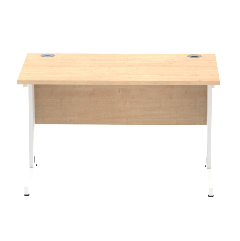 Impulse 1200mm Straight Desk Cable Managed Leg